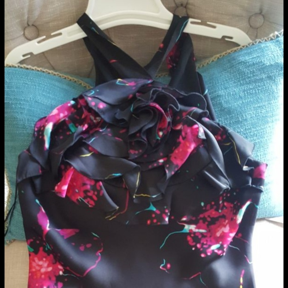 Express flowered shirt